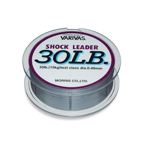 VARIVAS SHOCK LEADER 30lb 50m 16個 バリバス(VARIVAS) ショックリーダー ［ナイロン］ 50m平行巻 30lb