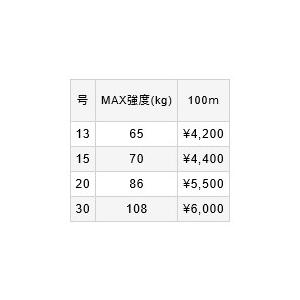 バリバス(VARIVAS) バーマックス石鯛PE マックスパワー　100m　20号　（VAR-ISO）｜sanpei-yh｜03