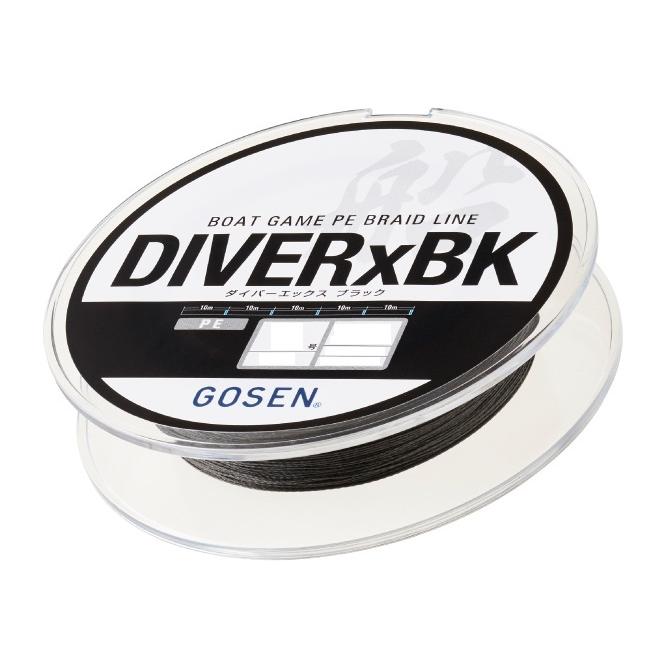 ゴーセン(GOSEN) PEライン DIVER X BLACK(ダイバーエックス ブラック
