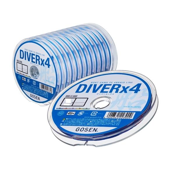 ゴーセン(GOSEN) PEライン DIVER X 4(ダイバーエックス フォー) マルチ