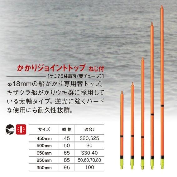 キザクラ(Kizakura) 棒ウキカン付きウキ かかりジョイントトップ（ねじ