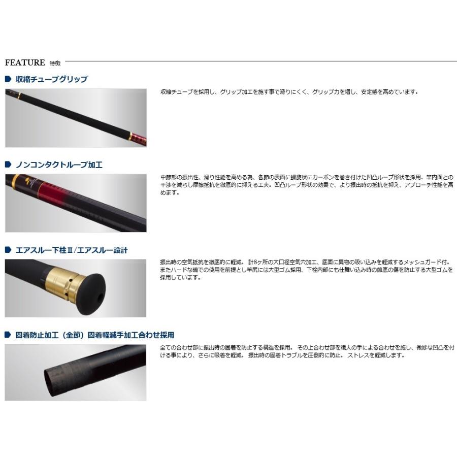 宇崎日新(NISSIN) 玉の柄 ZEROSUM 弾CIM 玉の柄 6m （N-sono）