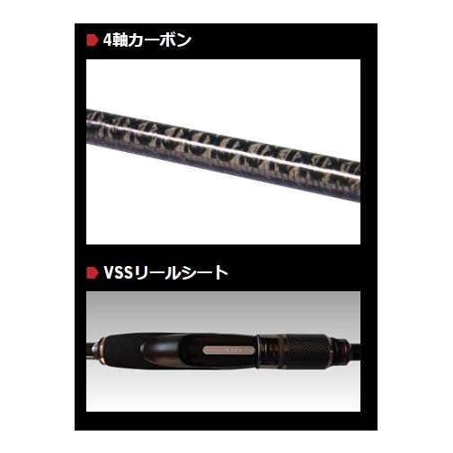 シーバス　　宇崎日伸　ブルーポーター 宇崎日新(NISSIN) シーバスロッド BLUE PORTER SB ML 2.74m 【竿