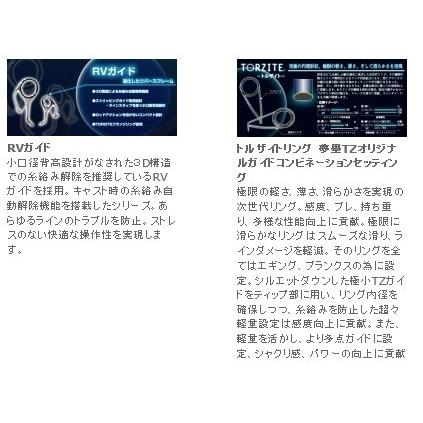 宇崎日新(NISSIN) エギングロッド DREAMS 夢墨 TORZITE RV DRYT-RV803L