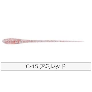 ティクト(TICT) ワーム フィジット ヌード 2.7インチ C-15アミレッド