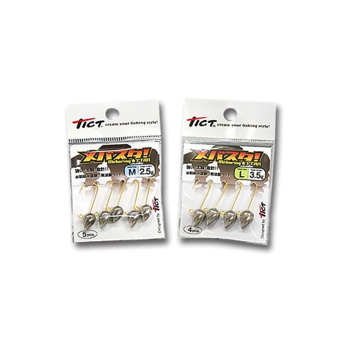 ティクト(TICT) ジグヘッド メバスタ！Mebaring☆STAR M-1.5g (t