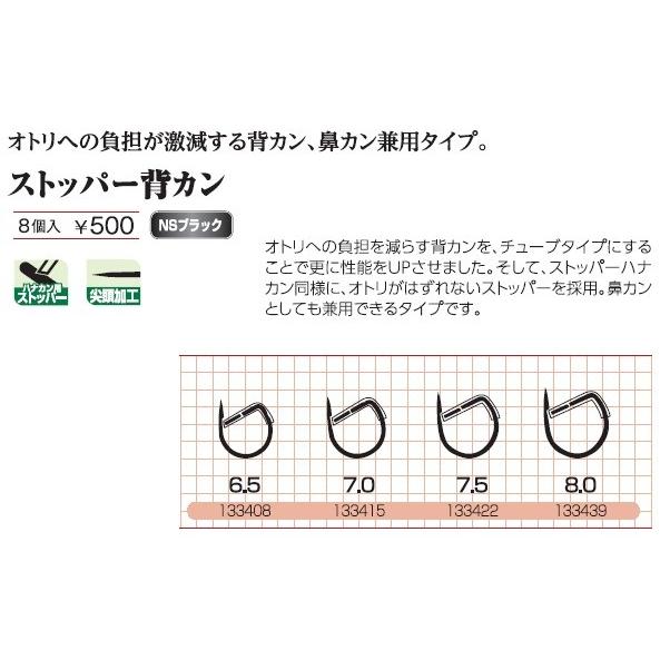 専用です。 カツイチ(KATSUICHI) ハナカン ストッパー背カン （NSブラック