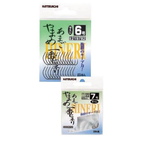 カツイチ(KATSUICHI) 渓流 やまめ・あまご一番ヒネリ糸付 (ハリ