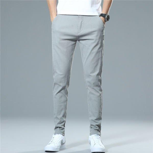 チノパン メンズ スリムパンツ スキニーパンツ パンツ 夏ズボン ストレッチパンツ 紳士 美脚 薄手 春夏 送料無料 セットアップ