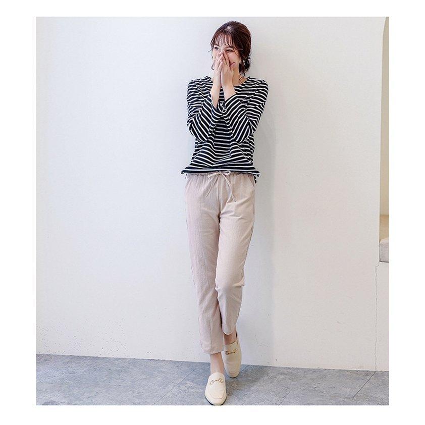 テーパードパンツ レディース レギパン パンツ 9分丈麻綿パンツ 無地 麻綿パンツ 美脚 カジュアルパンツ ボトムス 運動 9分丈 代引不可 P サンピヤフーショップ 通販 Yahoo ショッピング