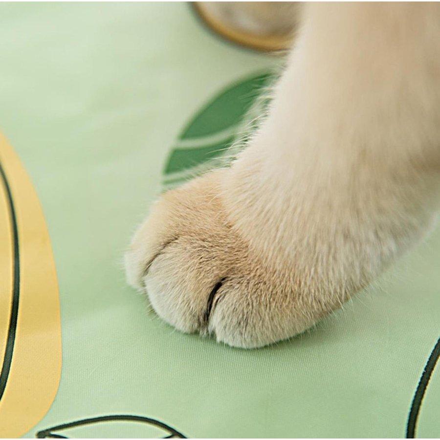 ベッド ひんやり 洗える 45cm 丸型猫ベッド クッション 猫 熱中症予防 犬 冷たい 冷感 防水 50 マット 涼しい 夏 撥水加工