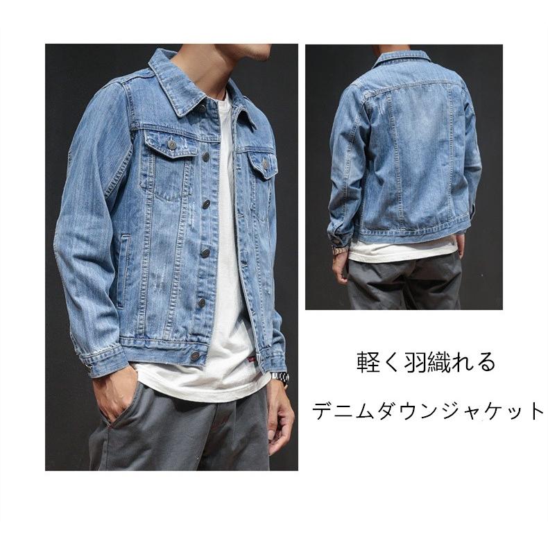 メンズ トップス デニム Gジャン アウター ジャケット ジージャン