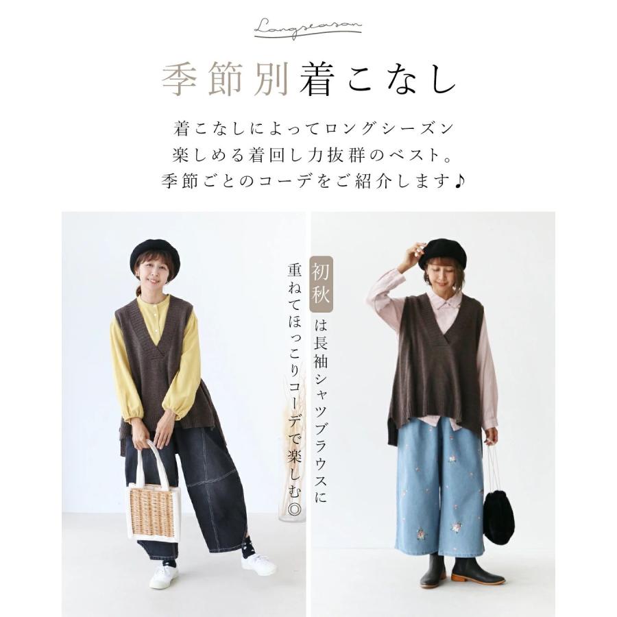 sanpo kuschel ベスト カジュアル シンプル デザイン チャコール sanpo kuschel ベスト カジュアル シンプル デザイン チャコール