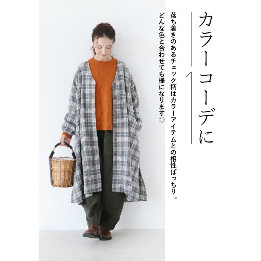 最大70 オフ Sから４l対応 羽織り アウター コート Sanpo レディース ファッション ナチュラル チェック バックリボン ブラック グレー 送料無料 黒 白 Aynaelda Com