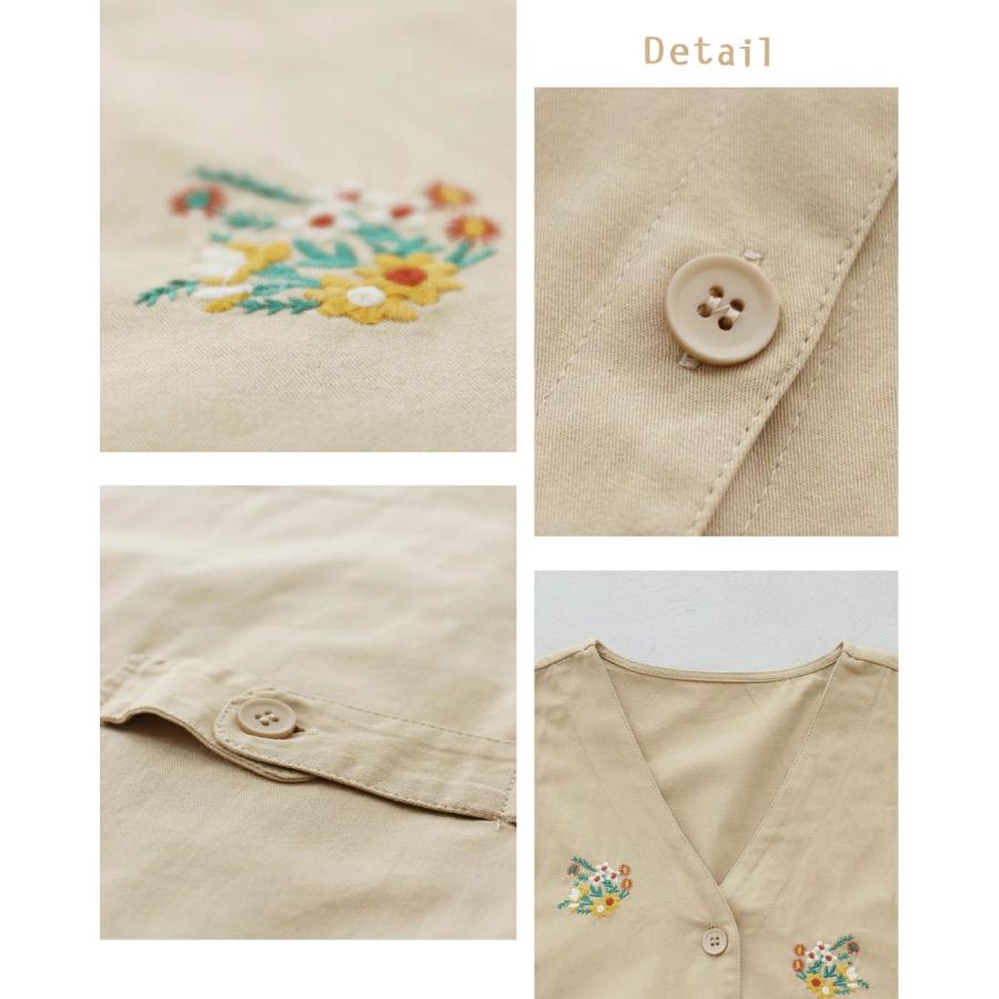 【名作】DRIES VAN NOTEN 花柄 リネン 刺繍 ベスト ジレ 34 DRIES VAN NOTEN -Women's- 2026年春夏コレクション | パリ | 画像62枚