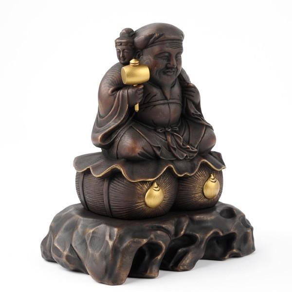 KW-1049 鷲峰山高台寺 圓徳院開眼供養済 三面大黒天 : 三宝堂Yahoo!店