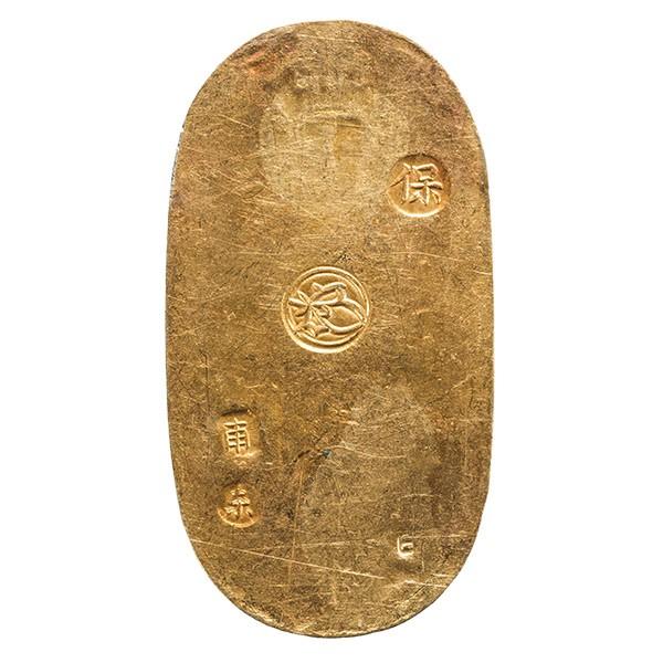 HB-1210 元文小判金・文政小判金・天保小判金 三種 セット - 江戸小判