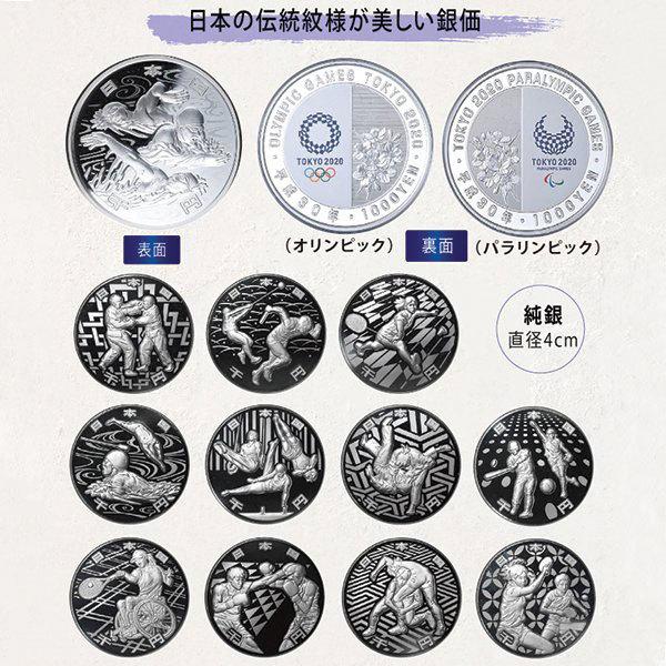 HB-1113 2020オリンピック・パラリンピック千円銀貨 12種セット