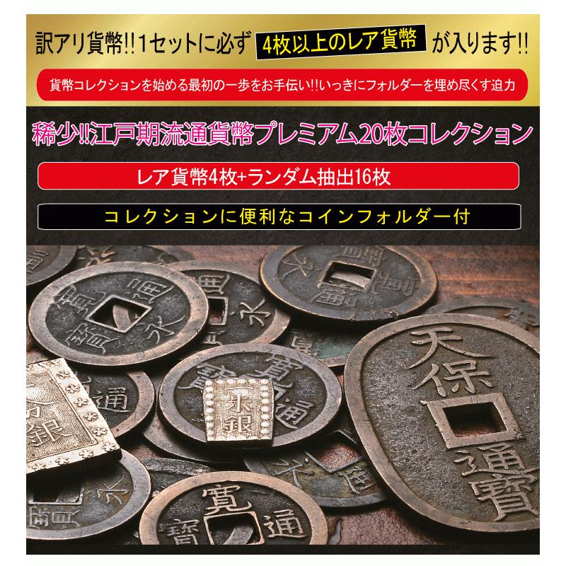 HB-1192 江戸期流通貨幣 プレミアム 20枚 コレクションの画像