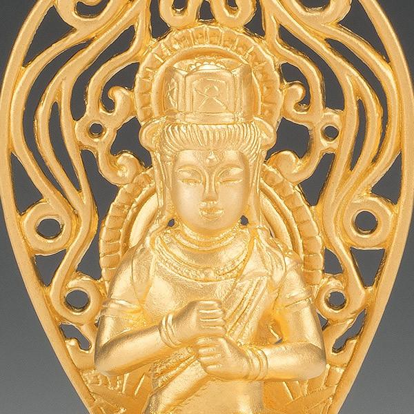 SG-1015 純金製 大日如来像(小)の画像
