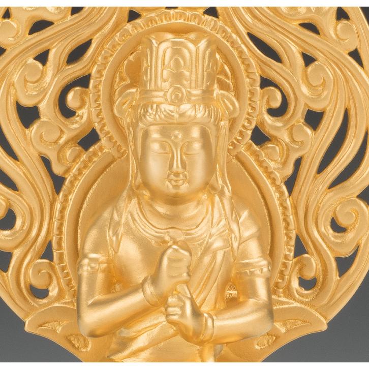 SG-1014 純金製 大日如来像(中)の画像