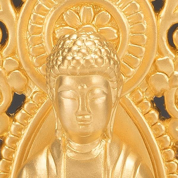 SG-1009 純金製 阿弥陀如来像 立像(小)の画像