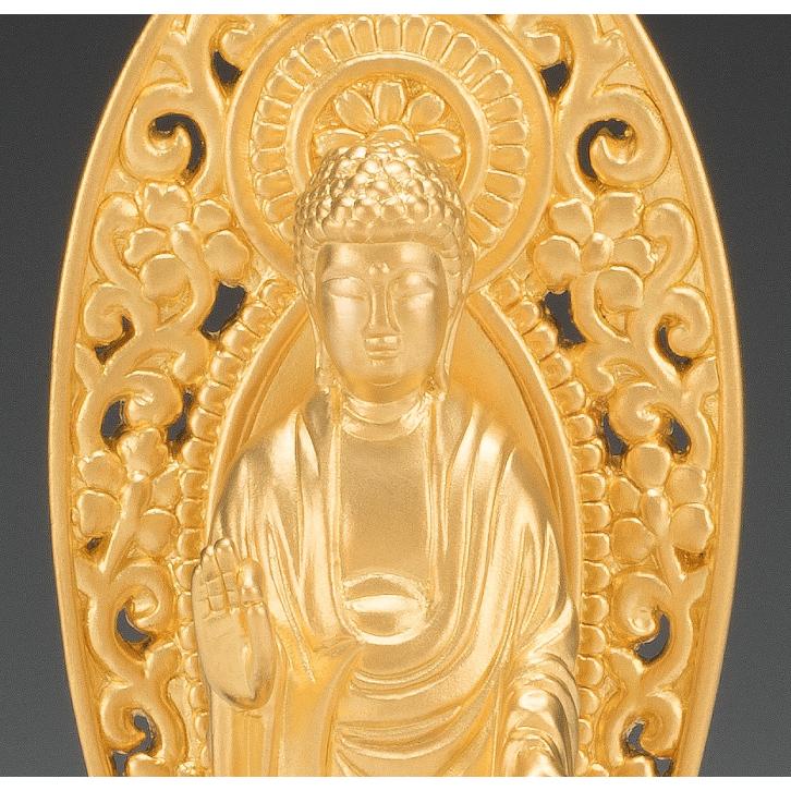SG-1009 純金製 阿弥陀如来像 立像(小)の画像