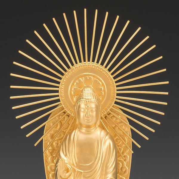 SG-1005 純金製 阿弥陀如来像 御西(中)の画像
