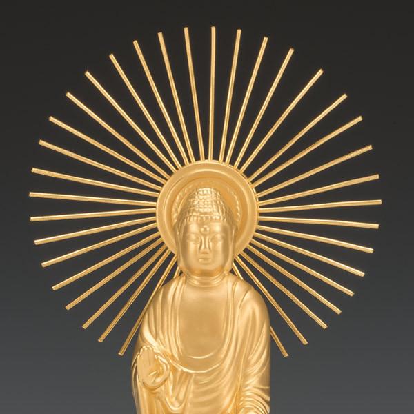 SG-1002 純金製 阿弥陀如来像 御東(中)の画像