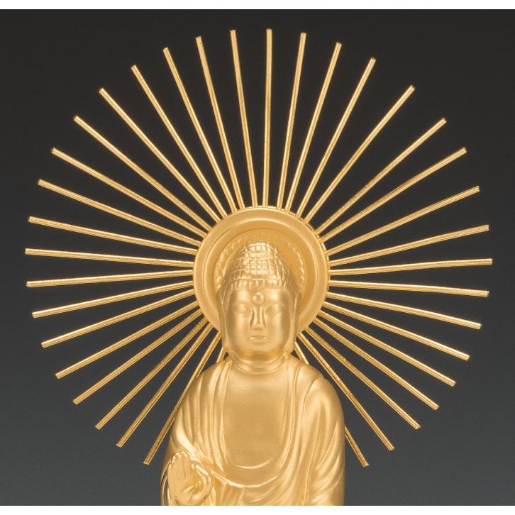 SG-1002 純金製 阿弥陀如来像 御東(中)の画像