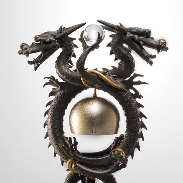 新作，セール】 KW-1281 華原磬 作品証明書付き 大森孝志 高岡銅器 銅製