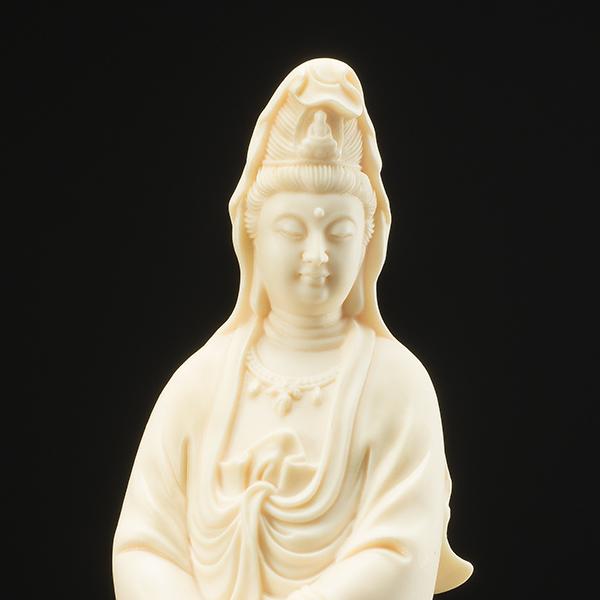 KW-1304 象牙果 観音菩薩 : 三宝堂Yahoo!店 - 通販 - Yahoo!ショッピング