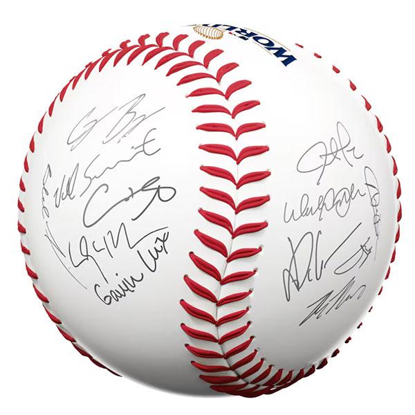 ZA-1121 2024ワールドシリーズチャンピオン記念 MLB公式フォト2枚 