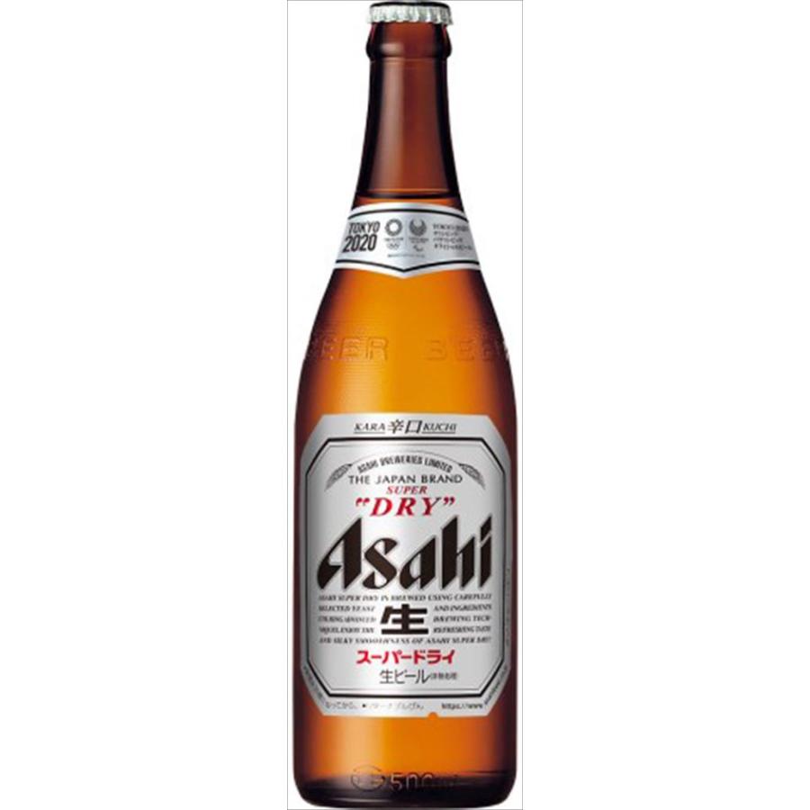 スーパードライ 送料無料 アサヒ スーパードライ中瓶 500ml 1ケース 20 