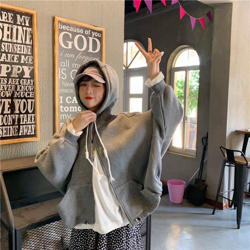 22新作 パーカー レディース 韓国ファッション ストリート系 原宿 裏起毛 長袖 ロゴ 安い ビッグ 大きいサイズ 秋 冬 40vy91 吉祥三宝 通販 Yahoo ショッピング