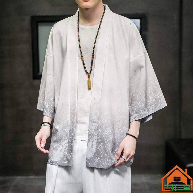 七分袖 メンズ 夏服 半袖 和式パーカー 和風 カーディガン 羽織 メンズ はんてん 大きいサイズ メンズ アウター フード付き 上着 ファッション ゆったり Bxcsn47 吉祥三宝 通販 Yahoo ショッピング