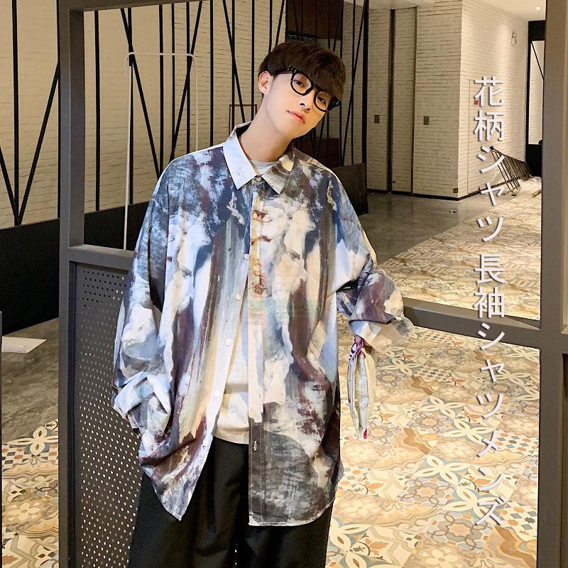 原宿風花柄シャツ 長袖シャツ メンズ トップス カジュアルシャツ 開襟 長袖 総柄 細身 おしゃれ 春秋 スリム 代引不可 :cxcsn03:吉祥三宝 - 通販 - Yahoo!ショッピング 原宿風花柄シャツ 長袖シャツ メンズ トップス カジュアルシャツ 開襟 長袖 総柄 細身 おしゃれ 春秋 スリム 代引不可 :cxcsn03:吉祥三宝 - 通販 - Yahoo!ショッピング