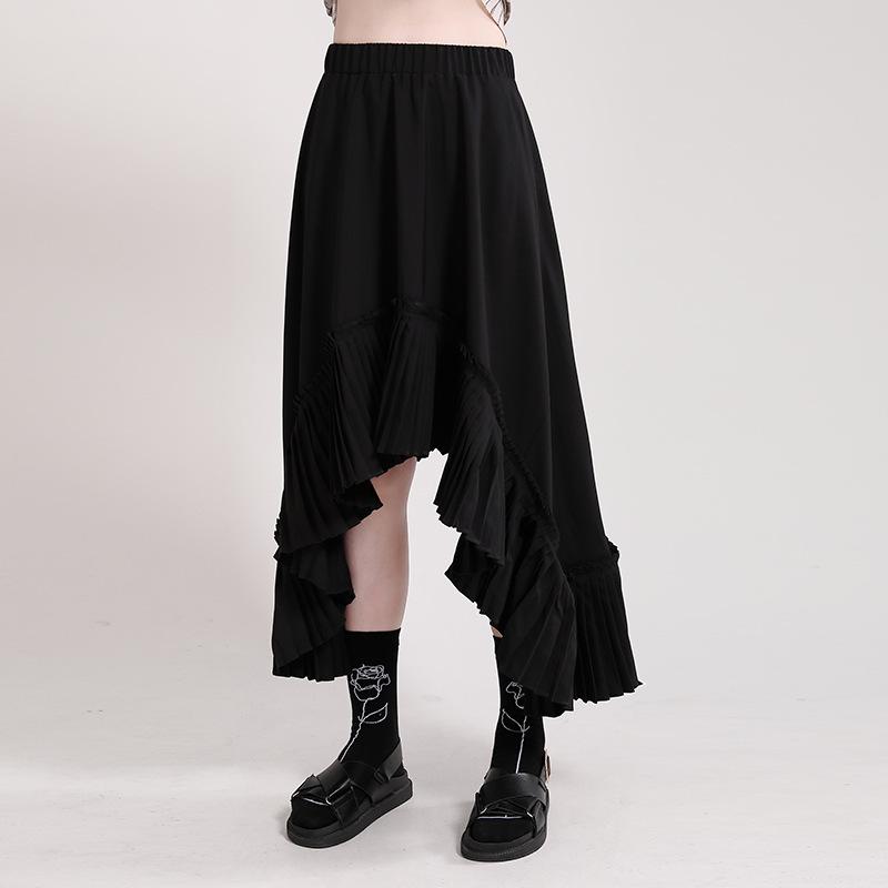 最愛 sacai プリーツ スカート ミニ 変形 切替 2 高級 モード asakusa
