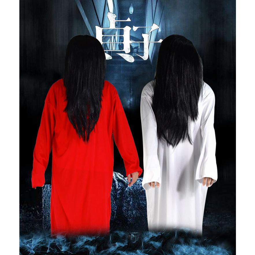 貞子 鬼女 仮装 衣装 ハロウィン 怨霊の女 幽霊 コスチューム パーティー ジョーク衣装 パーティーグッズ コスチューム ハロウィ ン ホラー男女兼用 大人用 Swsj26 吉祥三宝 通販 サン フリー埼玉貞子 鬼女 仮装 衣装 ハロウィン 怨霊の女 幽霊 コスチューム