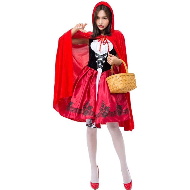 赤ずきん コスプレ仮装 ハロウィン Halloween 衣装 コスチューム マント 大人用 レディース パーティー クリスマス