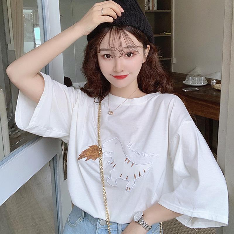 ロゴ刺繍tシャツ 原宿系 ファッション レディース ゆめかわいい 服 奇抜 派手 個性的 ダンス 衣装 コスチューム ヒップホップ 韓国 大きいサイズ Txn72 吉祥三宝 通販 Yahoo ショッピング