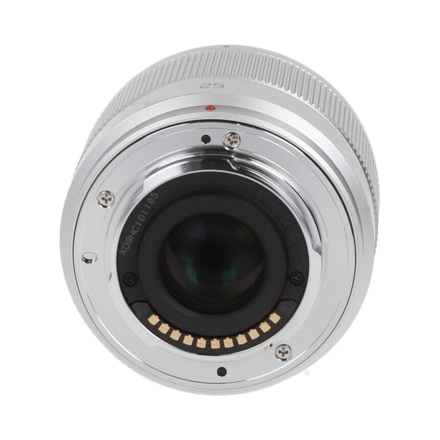 Panasonic LUMIX G 25mm F1.7 ASPH Silver 【B】 Panasonic Lumix G 25