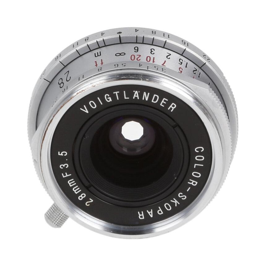 Voigtlander COLOR SKOPAR 28mm F3.5 Silver (L39) 【AB】 : 三宝