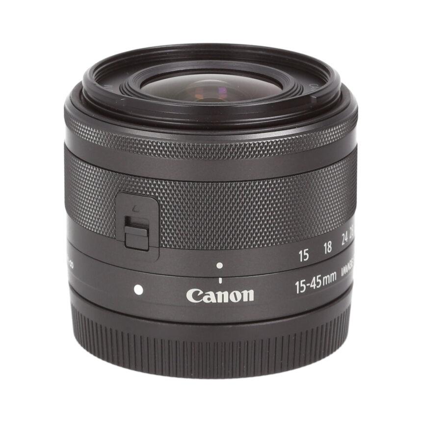 Canon EF-M 15-45mm F3.5-6.3 IS STM グラファイト【AB】 : 三宝カメラ