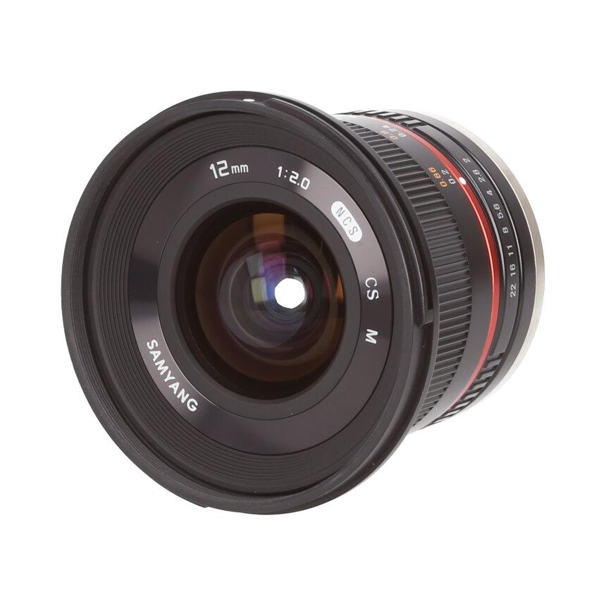 SAMYANG 12mm F2 NCS CS (CANON EF-M) 【AB】