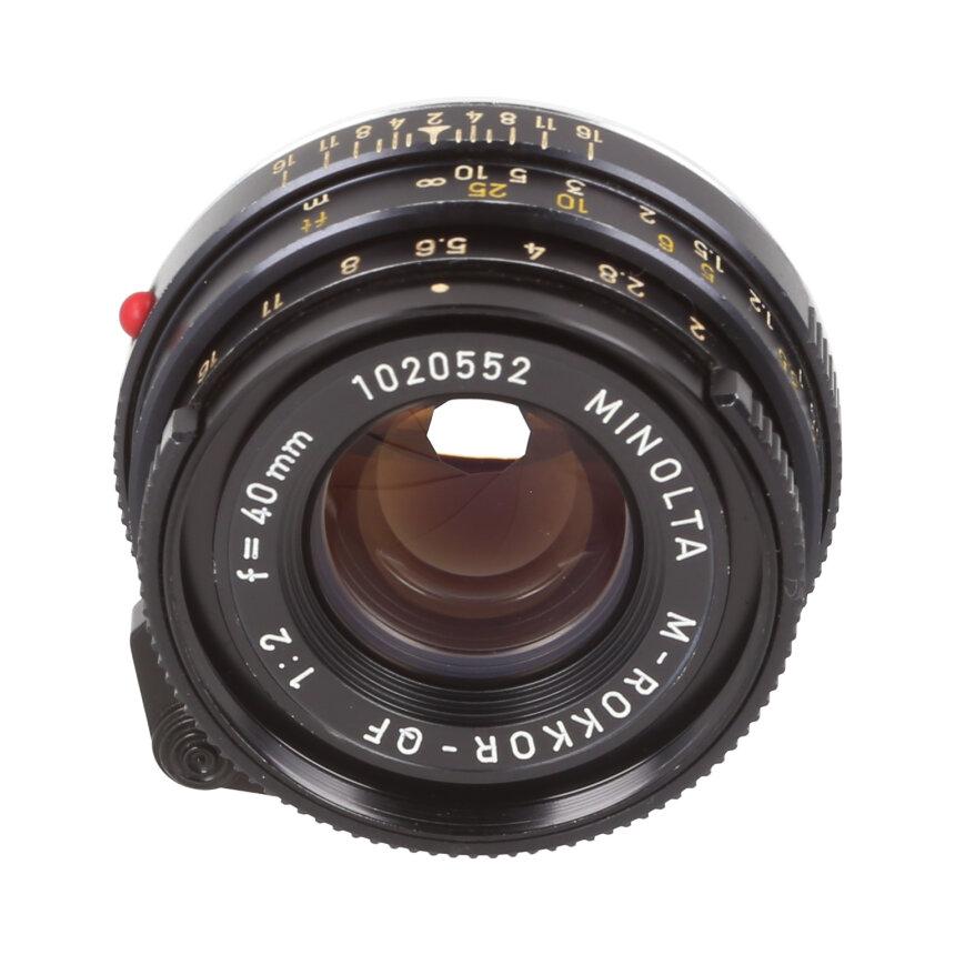 MINOLTA M-ROKKOR 40mm F2 CL用 (L/M) 【B】 : 三宝カメラ - 通販