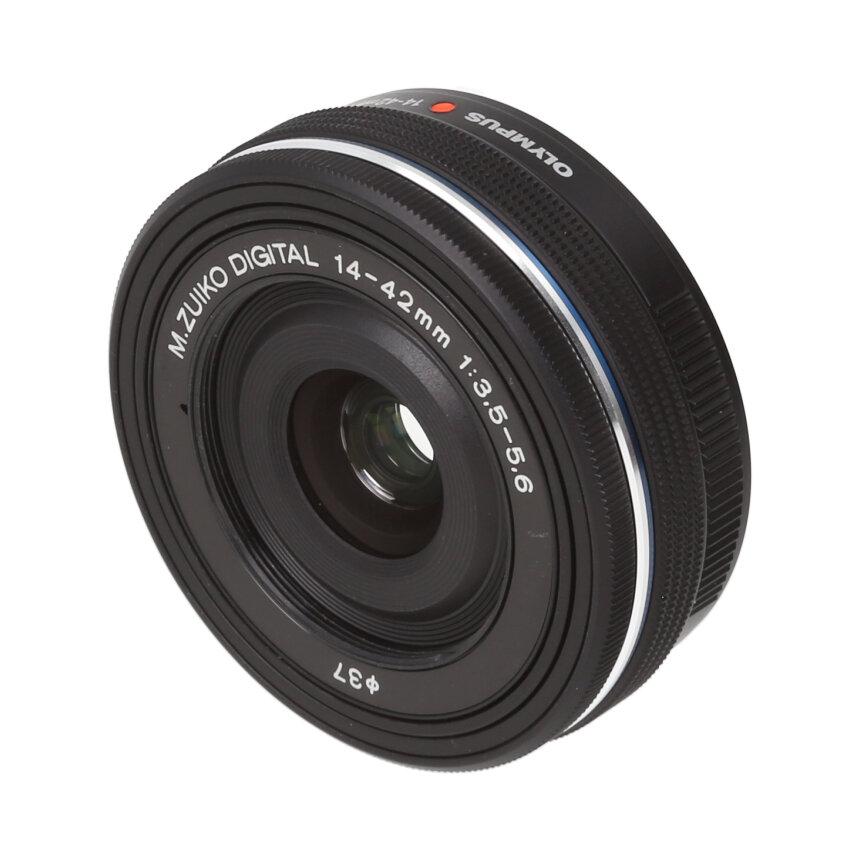 OLYMPUS PEN E-P7 シルバー + 14-42mm EZ ブラック 【A】の画像