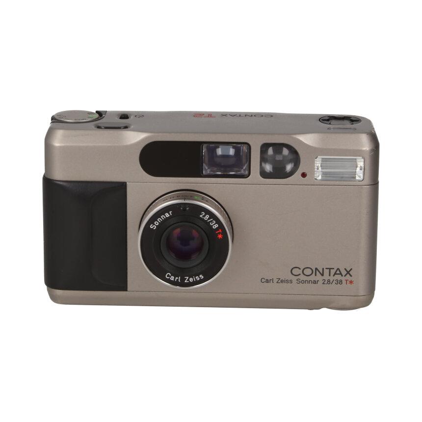 CONTAX T2 チタンシルバー 【B】 : 三宝カメラ - 通販 - Yahoo