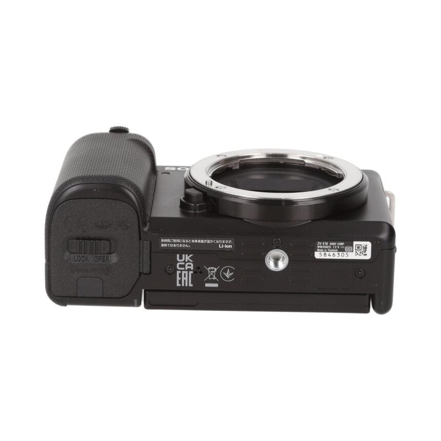 SONY VLOGCAM ZV-E10 + PZ 16-50mm F3.5-5.6 ブラック【AB】の画像