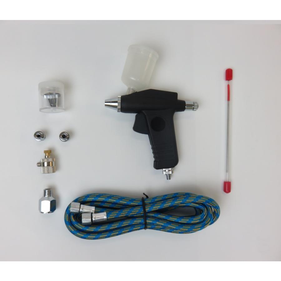 エアーブラシセット Amazon | XDOVET エアブラシ ハンドピース ダブルアクション ポロ